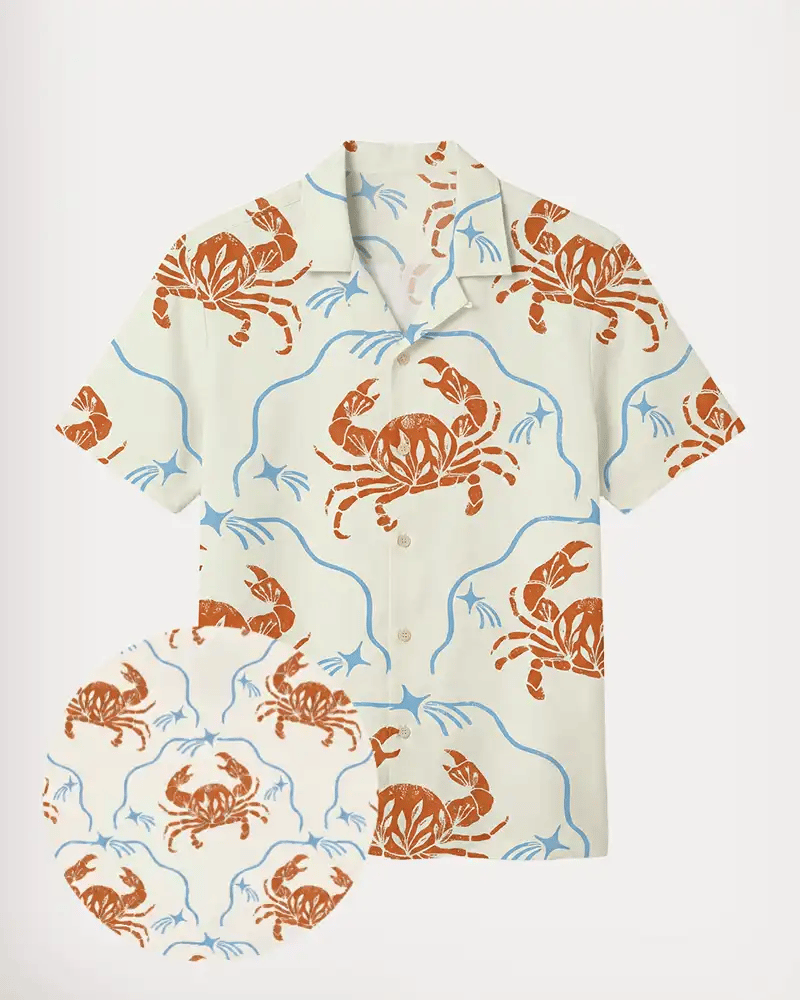Vintage Crab & Starburst