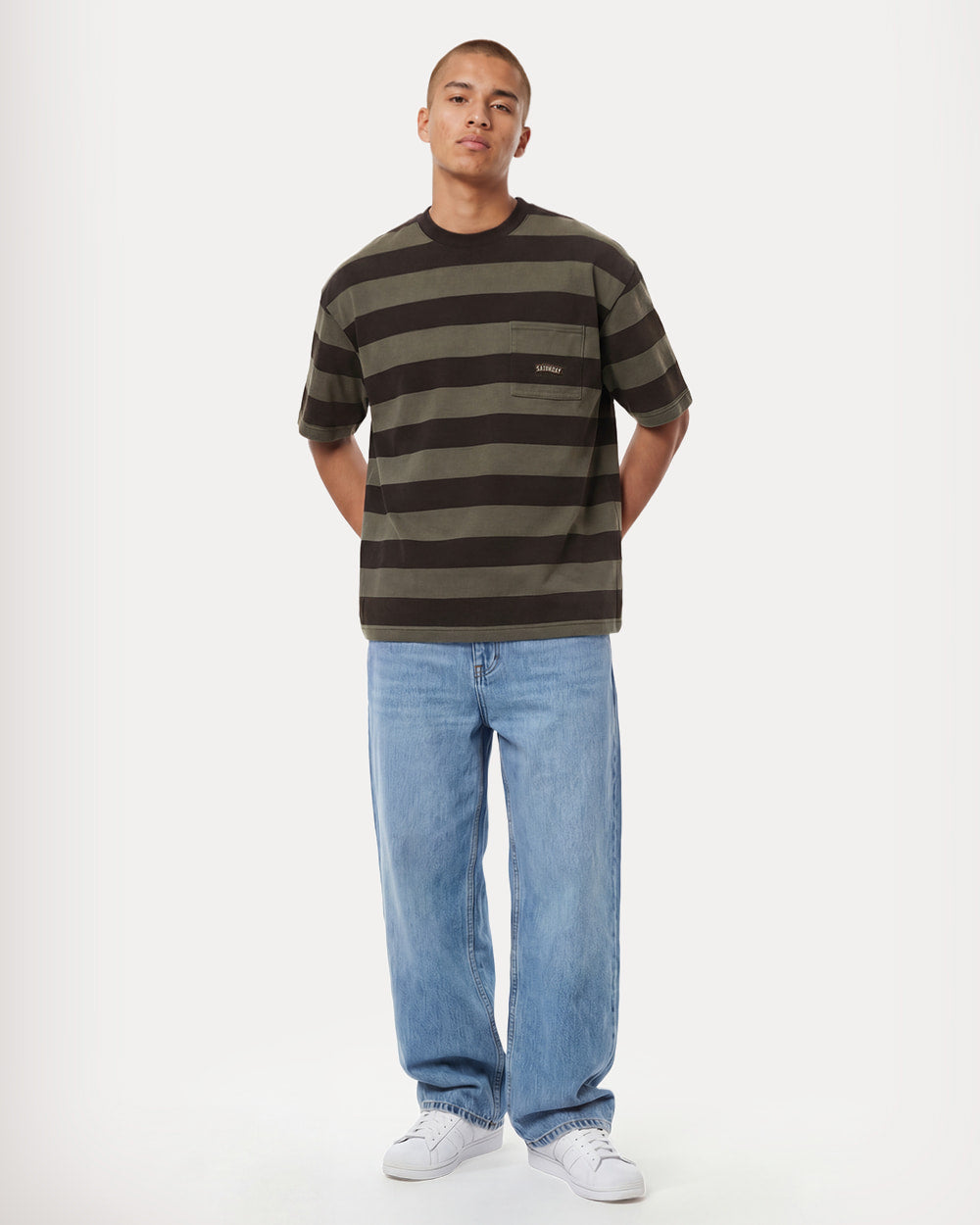 Grey-Coffee (Striped)