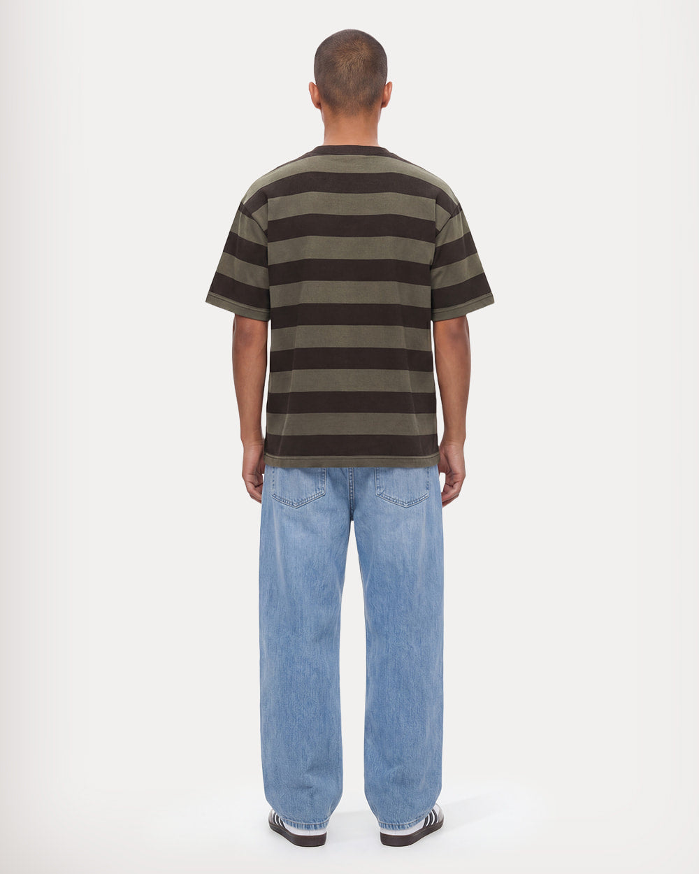 Grey-Coffee (Striped)