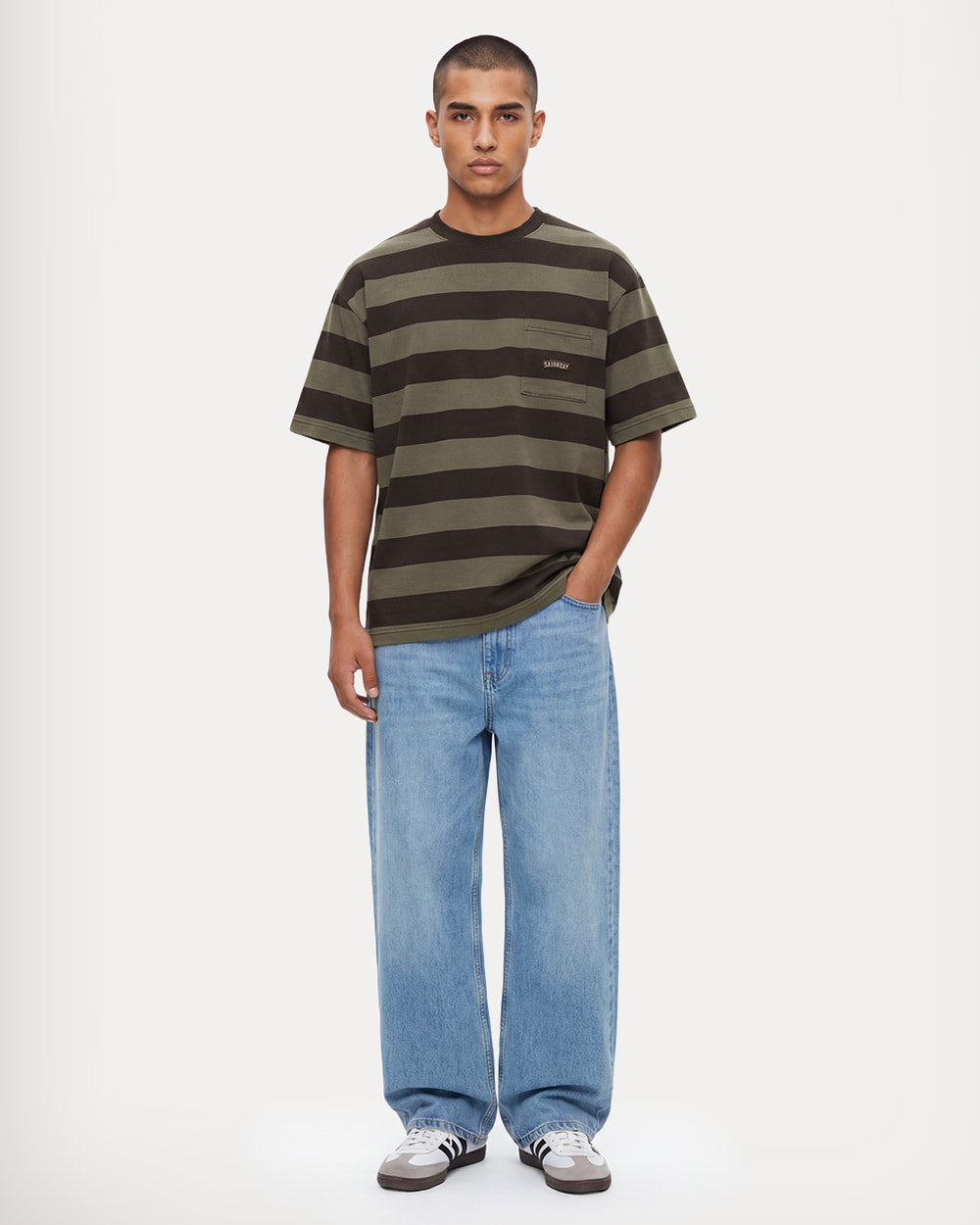 Grey-Coffee (Striped)