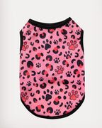 Rose Red Leopard Print