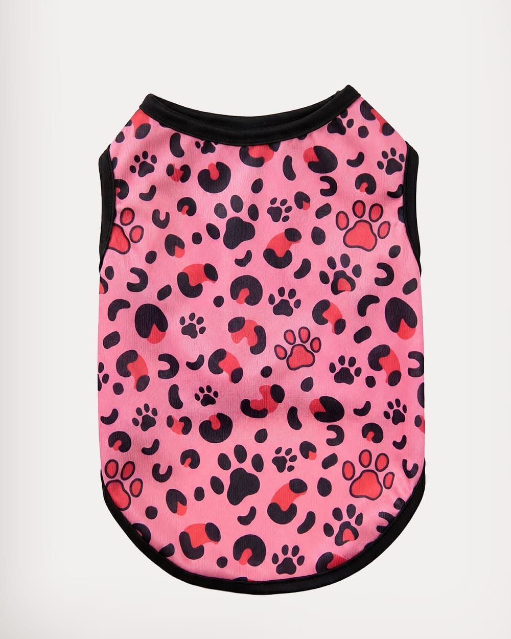 Rose Red Leopard Print