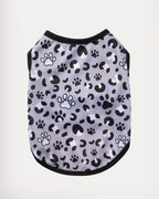 Grey Leopard Print