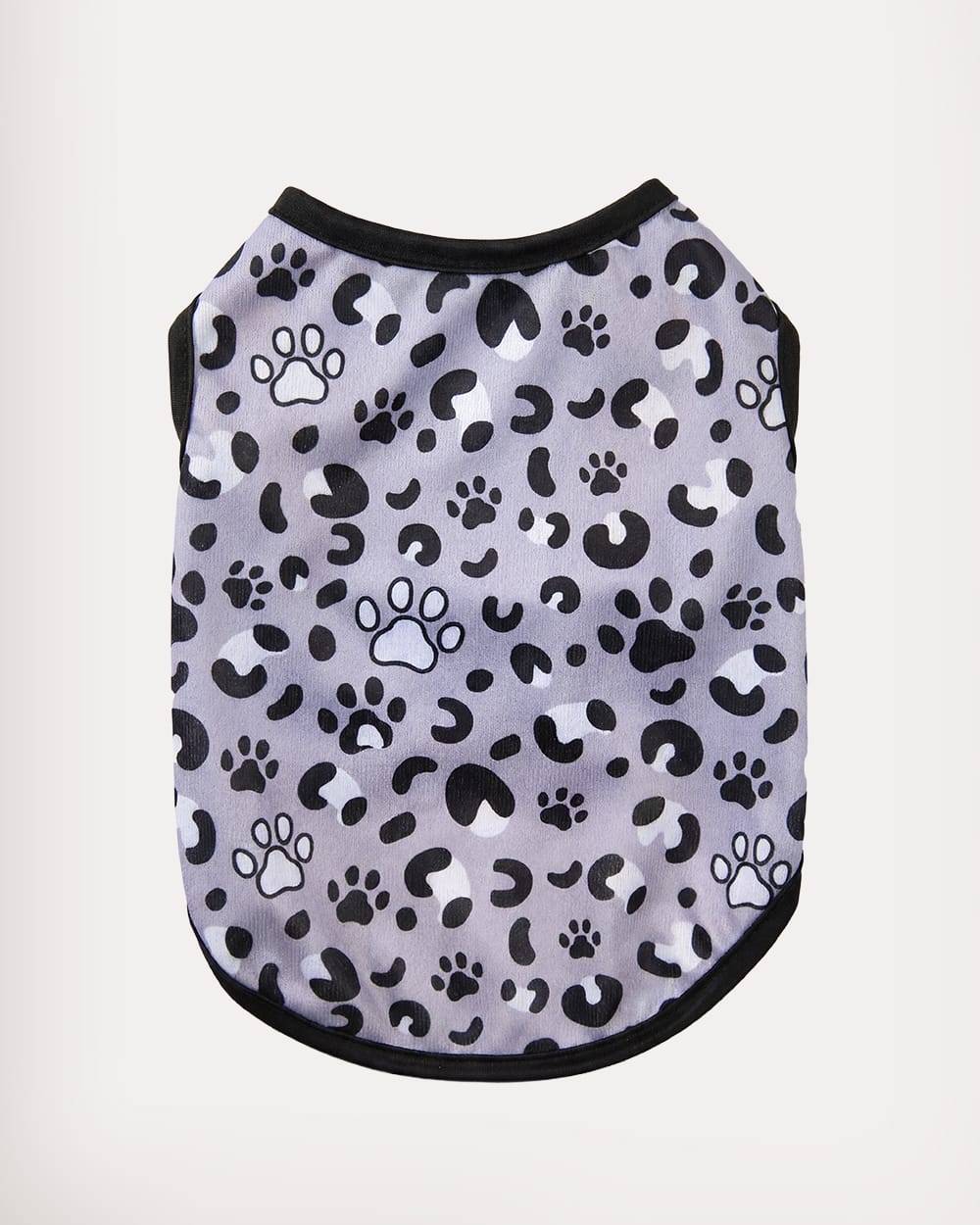 Grey Leopard Print