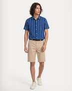 Royal Blue Double Stripe