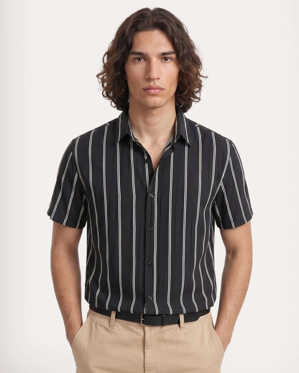 Classic Black Double Stripe