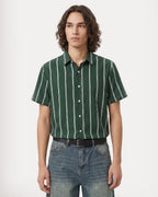Forest Green Double Stripe