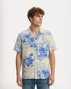 Blue & White Indigo Floral