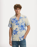Blue & White Indigo Floral