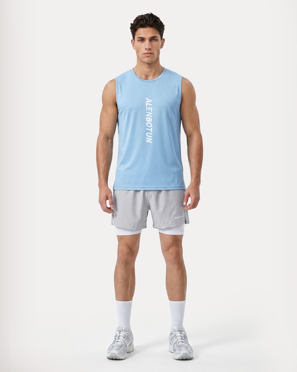 Light Blue & Light Gray
