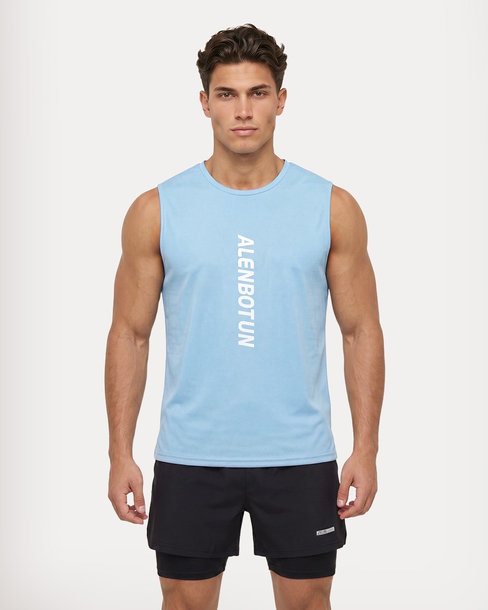 Light Blue & Black
