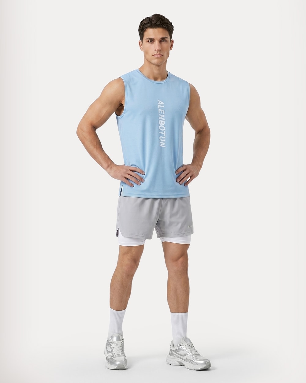 Light Blue & Light Gray