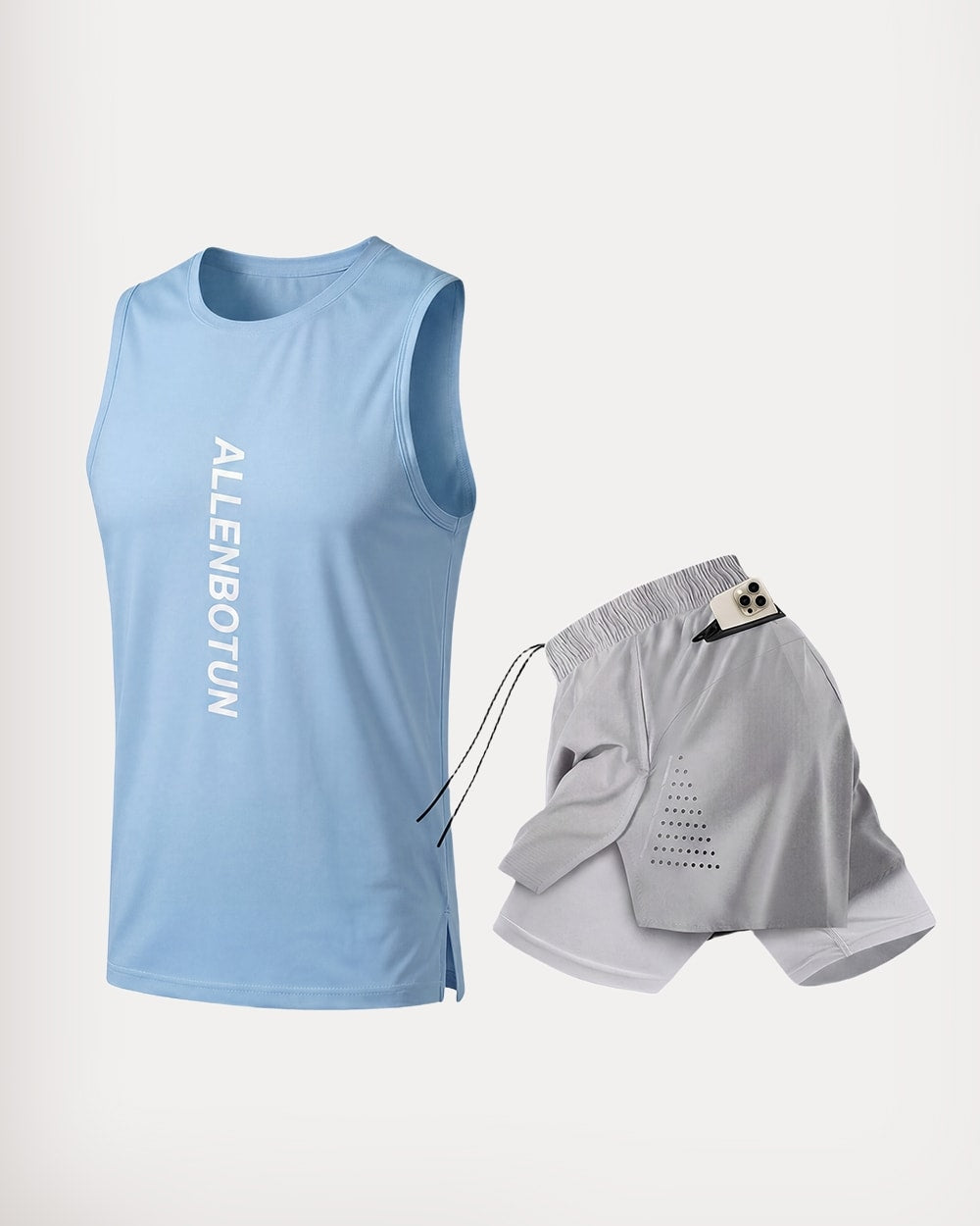 Light Blue & Light Gray