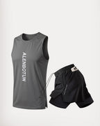 Dark Gray & Black